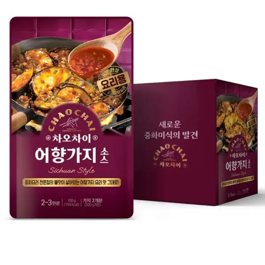 샘표 차오차이 어향가지 소스 100g이미지입니다. 누르면 해당 게시물로 새창이동합니다.