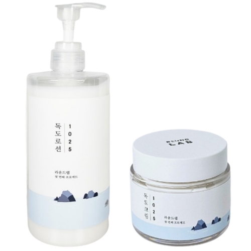 라운드랩 1025 독도 로션 400ml + 크림 80ml (400ml 1개+80ml 1개)_이미지