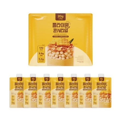 풀라이트 플라이밀 콘시리얼 45g이미지입니다. 누르면 해당 게시물로 새창이동합니다.