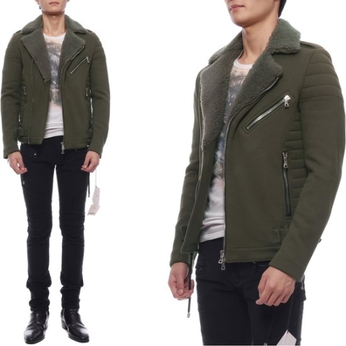 남성 바이커 코튼 재킷 W4HJ814B928 147