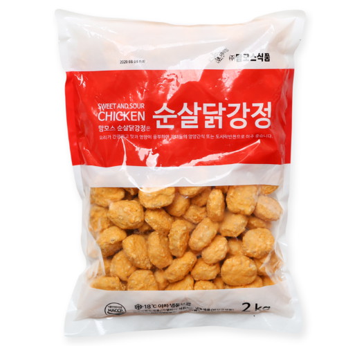 순살닭강정 2kg