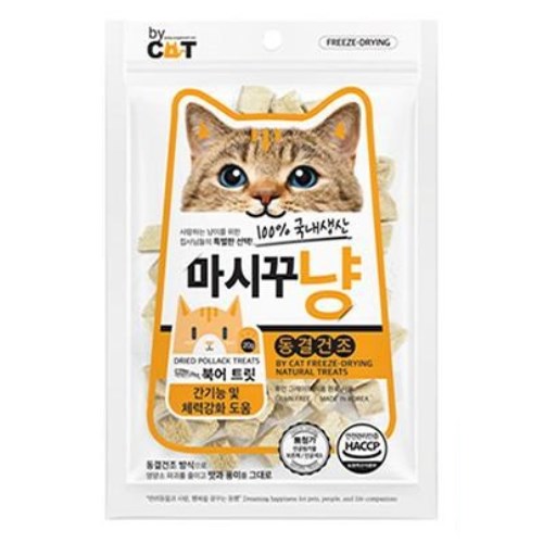 오션 바이캣 마시꾸냥 북어 트릿 20g