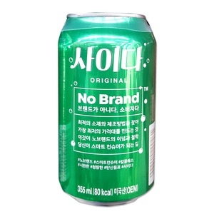  노브랜드 사이다 355ml [12개]