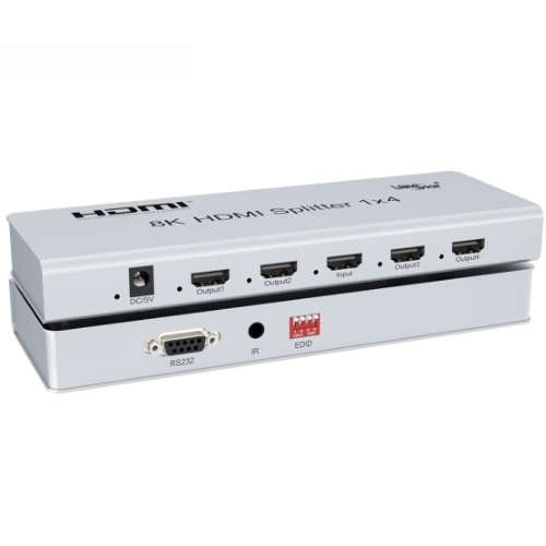 라인업시스템 LANSTAR LS-HDSP8K4 1:4 HDMI v2.1 분배기_이미지