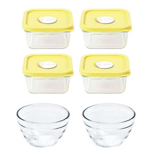 렌지쿡 옐로우에디션 햇밥용기 6종 선물세트