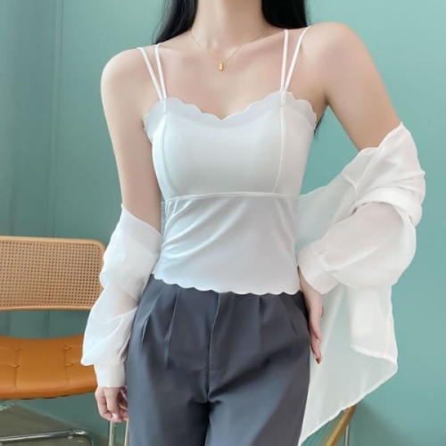 ONM ING 비바데이 뭉게구름더블스트랩캡내장나시 15412498