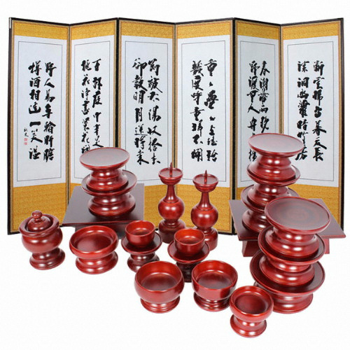 늘해랑 남원공방 간소 제기세트 21P (+병풍)