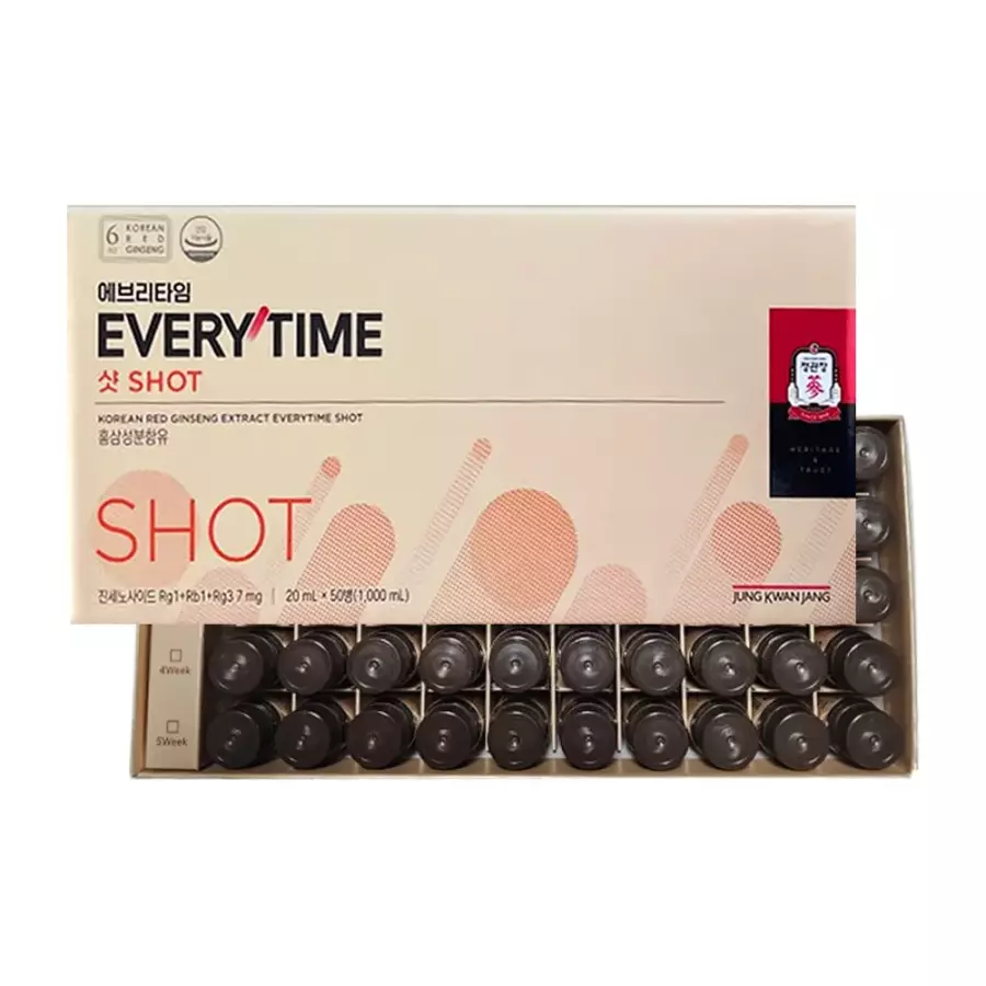 정관장 홍삼정 에브리타임 샷 20ml 50병이미지입니다. 누르면 해당 게시물로 새창이동합니다.