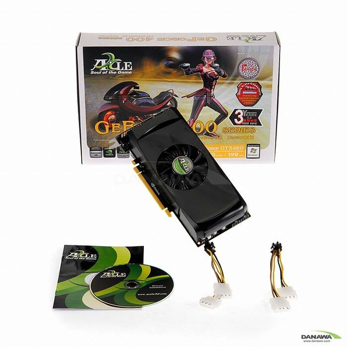 �׽� ������ GTX460 FANQUA D5 768MB