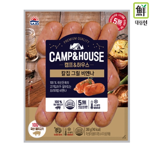 사조 칼집 그릴 비엔나 280g