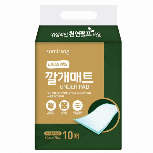 유앤아이코리아 나이스케어 깔개매트 10개 (20팩(200개))_이미지