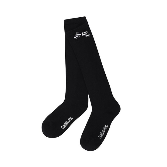 까스텔바작 리본 포인트 니삭스 BGEMGO705BK_이미지