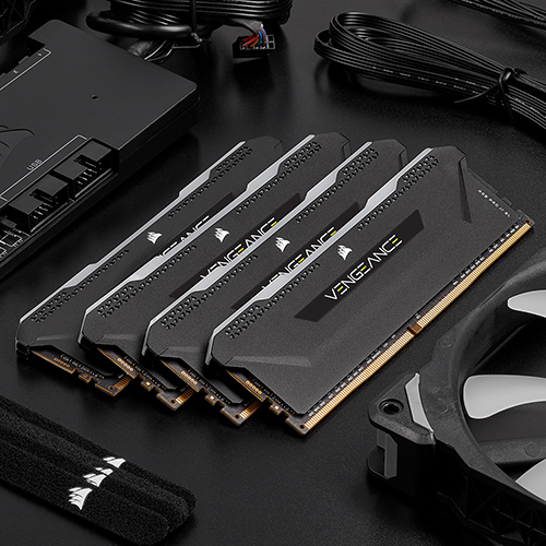 CORSAIR DDR4-3200 CL16 VENGEANCE RGB PRO SL BLACK ��Ű��