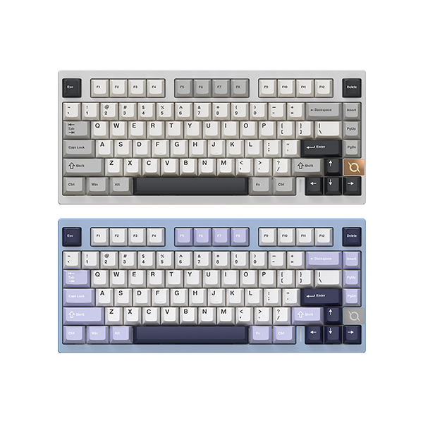 COX CA75 3모드 CNC 알루미늄 유무선 기계식 실버 (카라멜 커피 V1축)