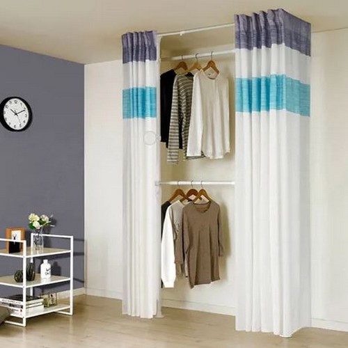 뉴드레스룸 2폴 밀폐 기본형 행거