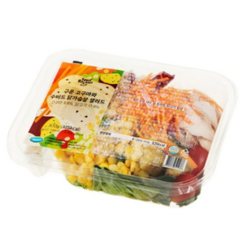 스윗밸런스 구운 고구마와 수비드 닭가슴살 샐러드 300g이미지입니다. 누르면 해당 게시물로 새창이동합니다.