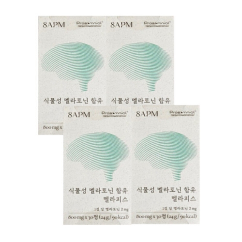 한미양행 8APM 멜라피스 30정 (4개)_이미지