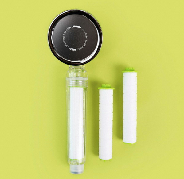 아쿠아듀오 ㅤ필터샤워기 클리어 SF-580 (바디필터 2개)_이미지