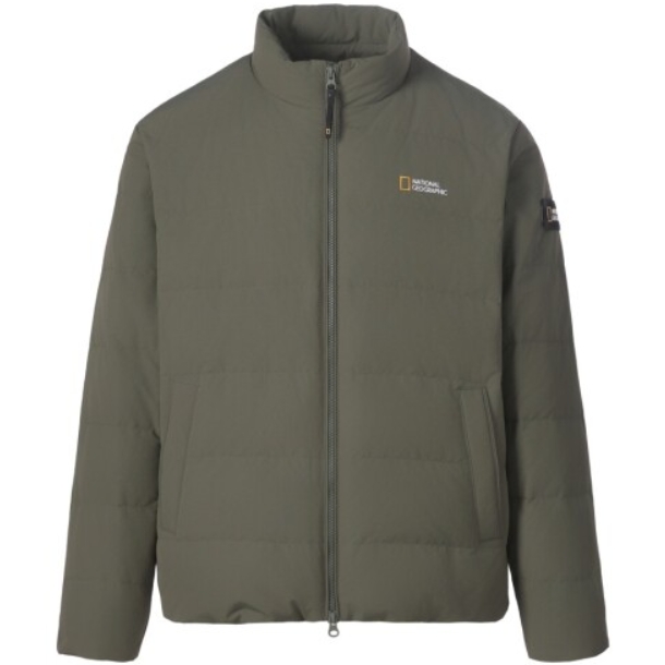 내셔널지오그래픽 공용 헤론 스탠드넥 경량 구스다운 점퍼 N264UDW022-931