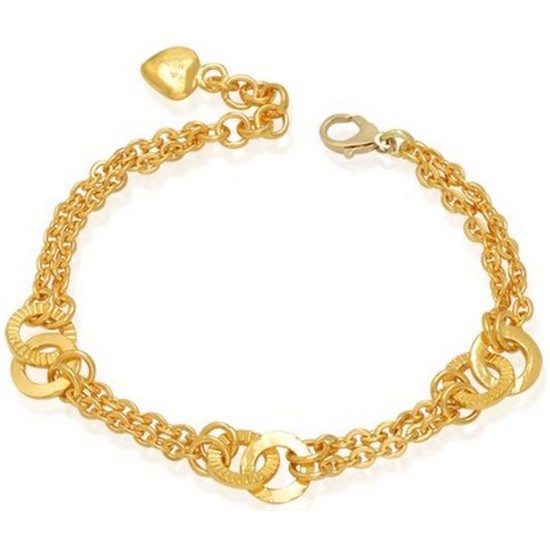 혼골드모아 골드모아 여자 팔찌 샤인링 18.75g