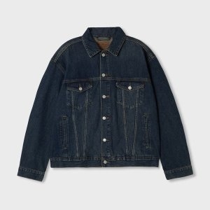 후아유 Denim Trucker Jacket WHJEF4993U_이미지