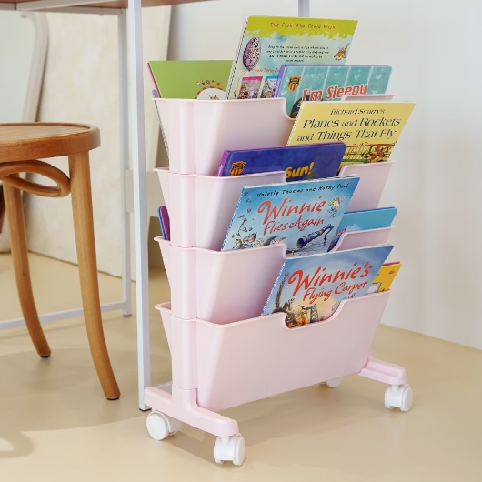 보노하우스 베이직 4단 북 트롤리