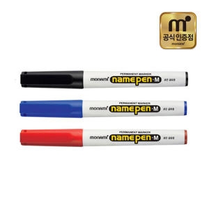 네임펜 유성마카 굵은글씨용 네임펜M 12개입