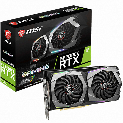 MSI 지포스 RTX 2060 게이밍 D6 6GB 트윈프로져7_이미지