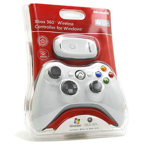 XBOX360 무선 컨트롤러 + 무선 수신기 패키지 정품_이미지