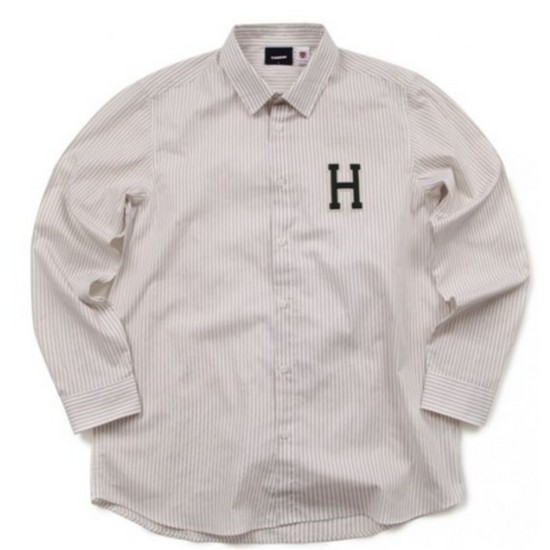 필데이즈 TMRW HARVARD H 와펜 OXFORD 셔츠 113HOH181U