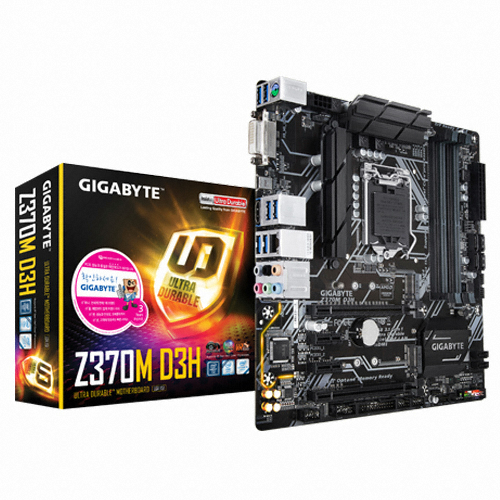 GIGABYTE Z370M D3H 듀러블에디션 제이씨현_이미지