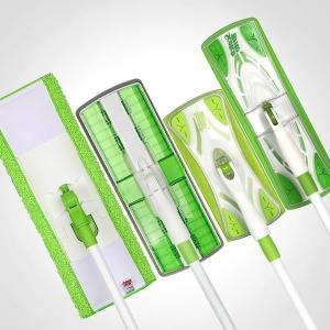 3M 스카치브라이트 막대걸레 퀵스위퍼 클립형 표준형 대형 청소포 청소밀대_이미지