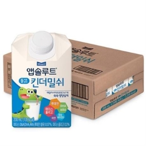 매일유업 앱솔루트 킨더밀쉬 200ml (15개)_이미지