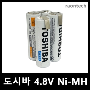 도시바 4.8V AA 2000mAh 전동드라이버 핸드 미니드릴_이미지