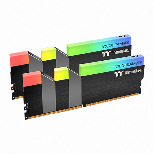써멀테이크 DDR4-4000 CL19 TOUGHRAM RGB 블랙 패키지 (16GB(8Gx2))_이미지