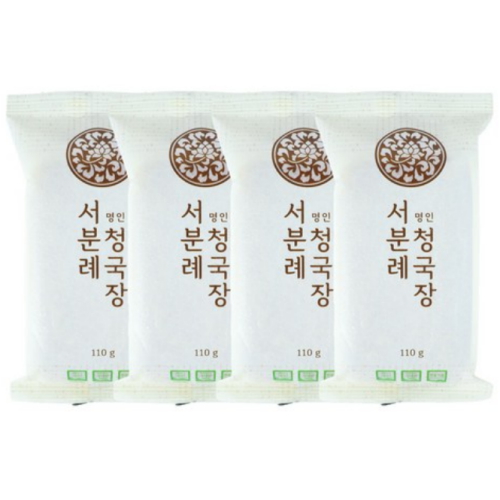 서일농원 서분례 명인 청국장 110g (4개)_이미지