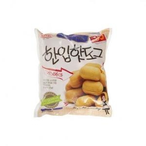 오뗄 카스테라 한입 핫도그 1kg (4개)_이미지