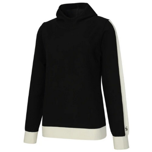 세바스찬골프 컬러 배색 후드 긴팔 니트 2369