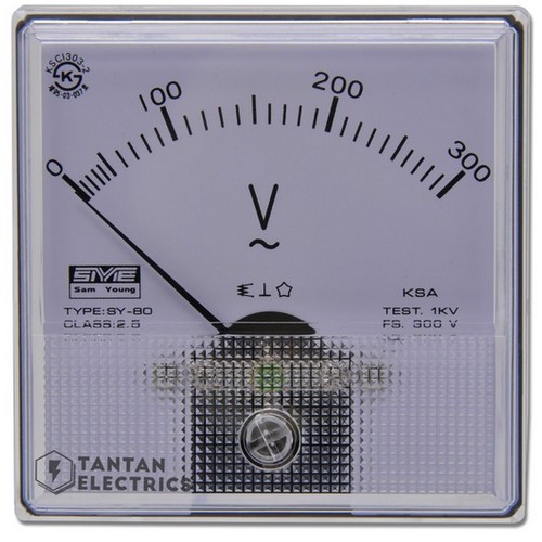 SY-80 교류 전압계 300V