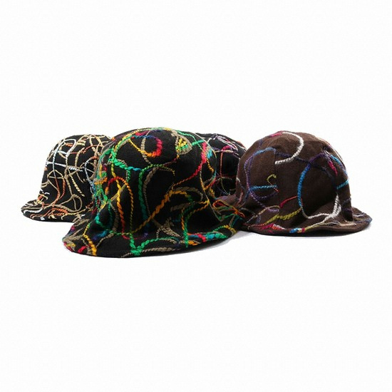 트윌 니트 나팔 와이어 울 챙모자 JCC17F-TMG01