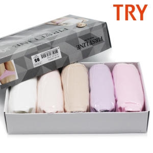  TRY 트라이 퍼스트라인 면스판 미디 여성용 팬티 5매입