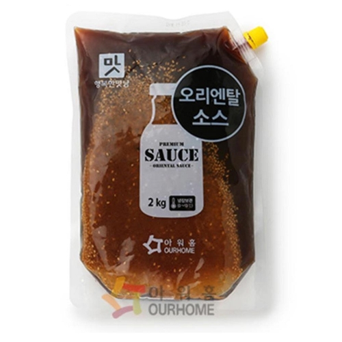아워홈 오리엔탈 소스 2kg (4개)_이미지