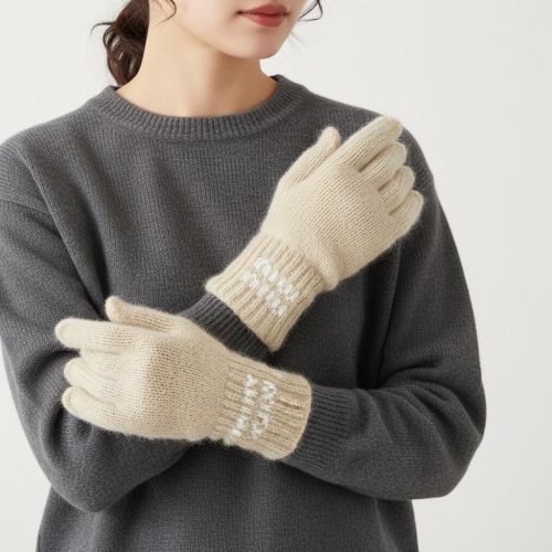 미우미우 울 모헤어 장갑 5GG196 2CQD F0031_이미지