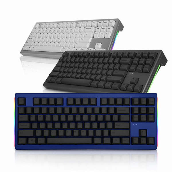 앱코 AR87 CNC 풀 알루미늄 체리키보드 (네이비, 흑축)