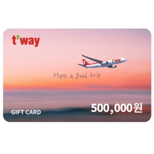 티웨이 ㅤ모바일 금액권 (50만원권)_이미지