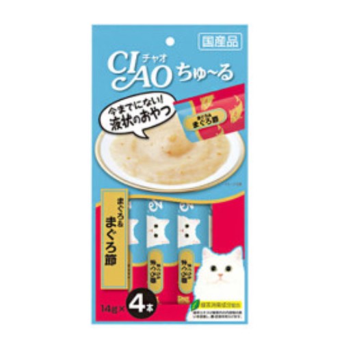 이나바 캣 챠오츄르 참치&참치포 SC-141 56g (14g x 4p) (10개)_이미지