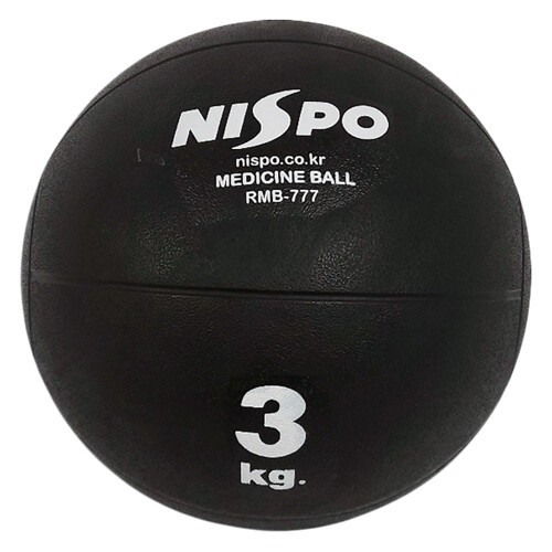 니스포 고무 메디신볼 RMB-777 (3kg)_이미지