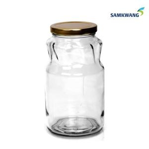 유리병 명품 높은병 쨈병 과일청 양념 보관 캐니스터 850ml