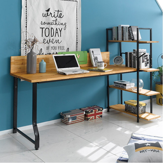 다이젠 아이코 원목 h형 4단 책상세트 1160 (116x62cm)_이미지