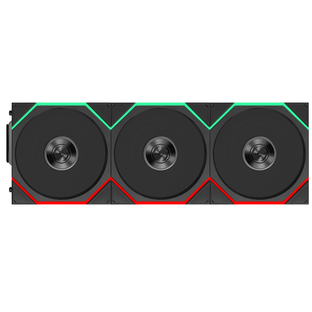 리안리 UNI FAN TL FLEX 120 (3팩, 블랙)_이미지